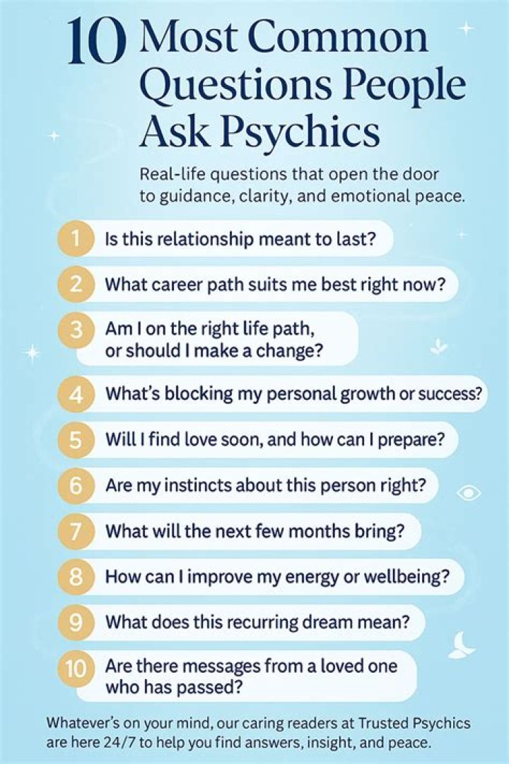 8 Questions Psychics Say They'll Never Answer
